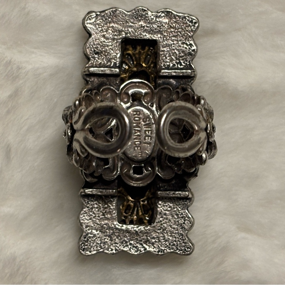Sweet romance USA Victorian revival Ring women’s size 7 adjustable - Picture 8 of 9